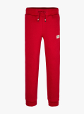 Rosu Pantaloni Jogger Cu Patch-uri Din Colectia 1985   Baieti