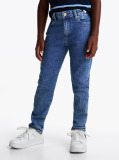 Blue Jeans Drept Decolorat   Baieti