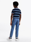 Blue Jeans Drept Decolorat   Baieti