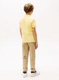 Yellow Logo Embroidery Polo Shirt  Boys