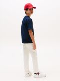 Blue Tricou Cu Logo De Tip Universitar  Baieti