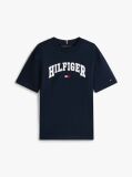 Blue Tricou Cu Logo De Tip Universitar  Baieti