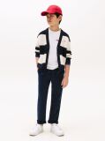 Blue Pantaloni Tesuti Cu Steagul Hilfiger  Baieti