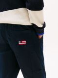 Blue Pantaloni Tesuti Cu Steagul Hilfiger  Baieti