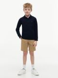 Blue Tricou Polo Pique Cu Maneca Lunga Regular  Baieti
