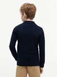 Blue Tricou Polo Pique Cu Maneca Lunga Regular  Baieti