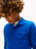 Blue Tricou Polo Pique Cu Maneca Lunga Regular  Baieti