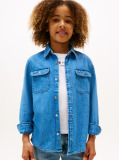 Denim Camasa Din Denim Cu Spalare Medie  Baieti