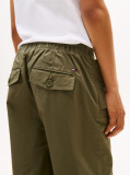 Verde Pantaloni Tip Parachute Relaxati  Baieti