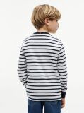 Multi Tricou Cu Maneci Lungi Croiala Lejera Si Imprimeu In Dungi  Baieti
