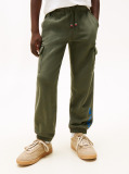 Verde NYC Print Pantaloni De Trening Cargo  Baieti
