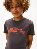 Grey NYC Print Graphic Short Sleeve Tee  Boys