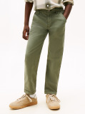Green Essential Herringbone Cargo Trousers  Boys