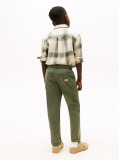 Green Essential Herringbone Cargo Trousers  Boys