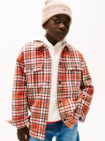 Multi Camasa Overshirt Regular Cu Model In Carouri  Baieti