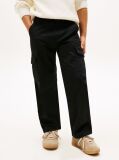 Negru Essential Pantaloni Cargo Cu Croiala Relaxed  Baieti