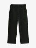 Negru Essential Pantaloni Cargo Cu Croiala Relaxed  Baieti