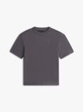 Negru Tricou Cu Imprimeu Decolorat Uzat  Baieti