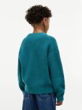 Blue Heritage Flag Chunky Knit Jumper  Boys