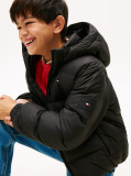 Negru Geaca Puffer Essential Cu Umplutura Din Puf  Baieti