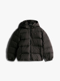 Negru Geaca Puffer Essential Cu Umplutura Din Puf  Baieti