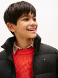 Negru Geaca Puffer Essential Cu Umplutura Din Puf  Baieti