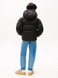 Negru Geaca Puffer Essential Cu Umplutura Din Puf  Baieti