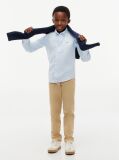 Blue Camasa Din Poplin De Bumbac Elastic  Baieti