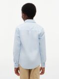 Blue Camasa Din Poplin De Bumbac Elastic  Baieti