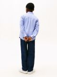 Blue Camasa Din Poplin De Bumbac Elastic  Baieti