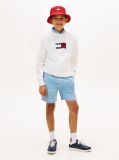 White Intarsia Wavy Flag Crew Neck Jumper  Boys