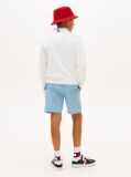 White Intarsia Wavy Flag Crew Neck Jumper  Boys