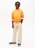 Orange Wavy Flag Terry Hoody  Boys