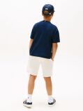 Blue Logo Appliqué Interlock Knit T-Shirt  Boys