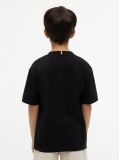 Negru Tricou Din Jersey Cu Imprimeu Heritage Flag  Baieti