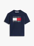 Blue Tricou Din Jersey Cu Imprimeu Heritage Flag  Baieti