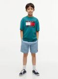 Blue Tricou Din Jersey Cu Imprimeu Heritage Flag  Baieti