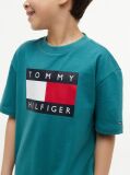 Blue Tricou Din Jersey Cu Imprimeu Heritage Flag  Baieti