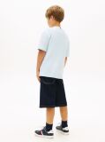 Blue Logo Embroidery Jersey Twill T-Shirt  Boys