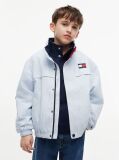 Blue Stripe Logo Relaxed Regatta Jacket  Boys