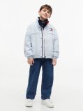 Blue Stripe Logo Relaxed Regatta Jacket  Boys
