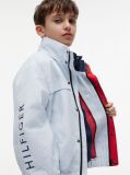 Blue Stripe Logo Relaxed Regatta Jacket  Boys