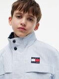 Blue Stripe Logo Relaxed Regatta Jacket  Boys