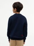 Blue Logo Interlock Pique Sweatshirt  Boys