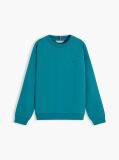 Blue Flag Embroidery Exaggerated Seam Jumper  Boys
