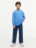 Blue Logo Long Sleeve T-Shirt  Boys