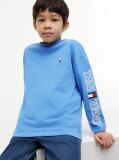 Blue Logo Long Sleeve T-Shirt  Boys
