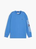 Blue Logo Long Sleeve T-Shirt  Boys
