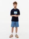 Blue Flag Graffiti T-Shirt  Boys