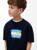 Blue Flag Graffiti T-Shirt  Boys